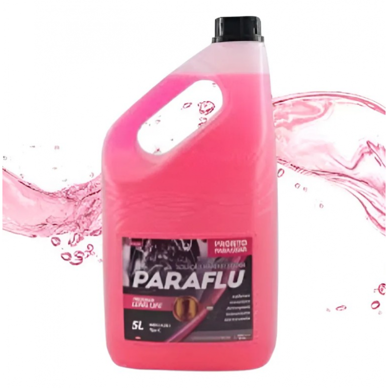 Aditivo Radiador 5lt Rosa Paraflu - Pronto Uso - Long Life Organico Paraflu