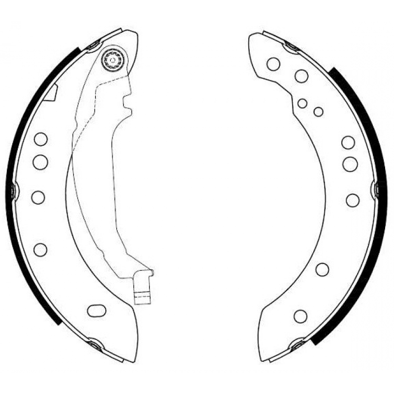 Jogo Patins Tras Freio C3 1.4 1.6 2002/2012 Syl