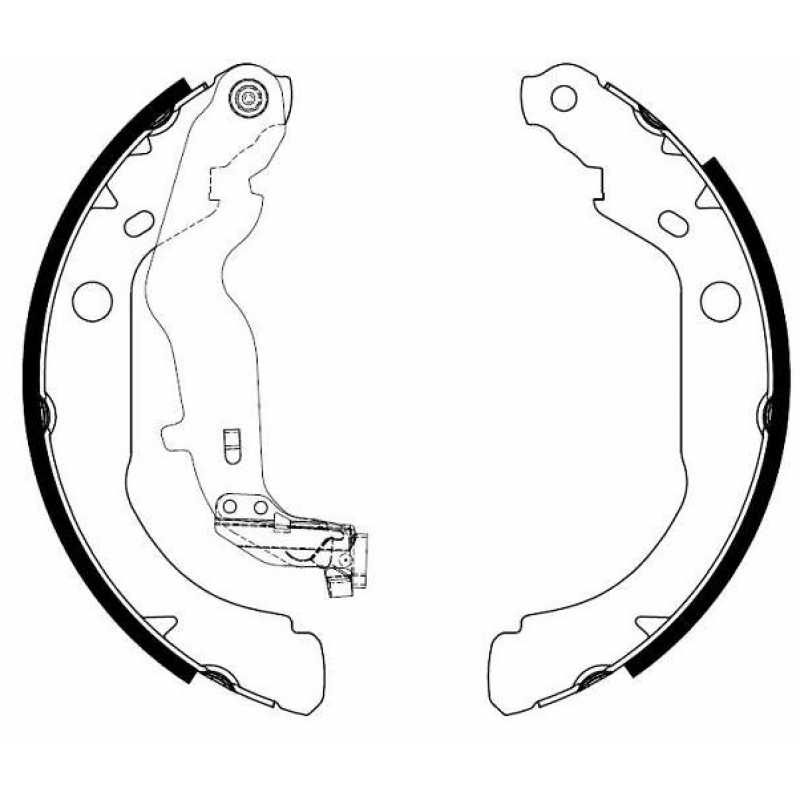 Patins Freio Renault Duster 2.0 2012/ Captur 2.0 2017/ Syl