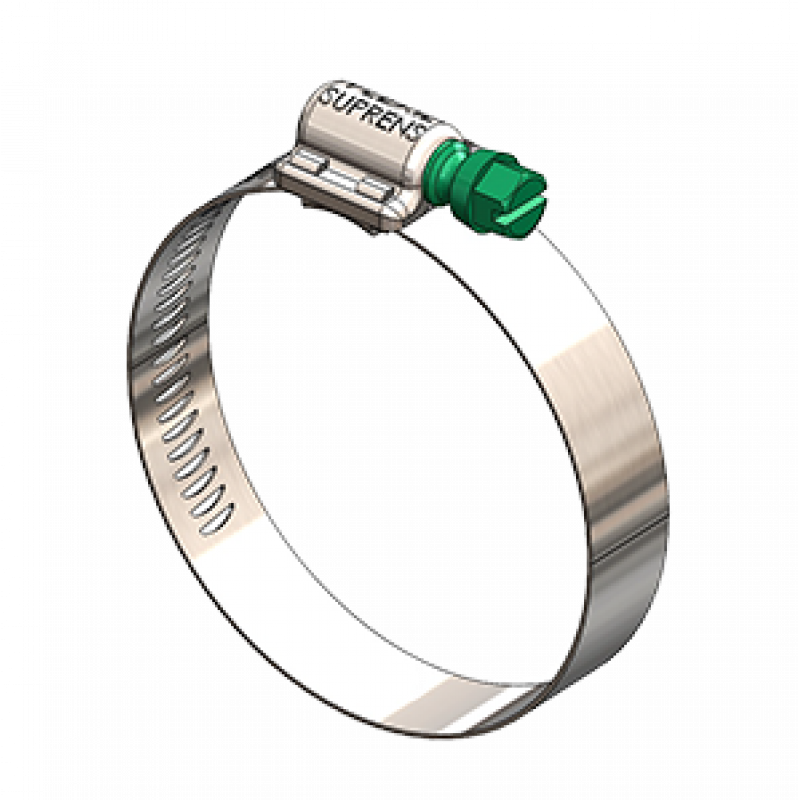 Abracadeira Mangueira Rsf 38-51mm Larga 14mm (reforcada Aco Carbono) Suprens