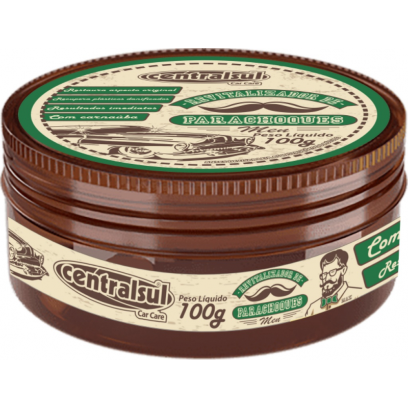 Revitalizador De Parachoques Men 100gr Centralsul