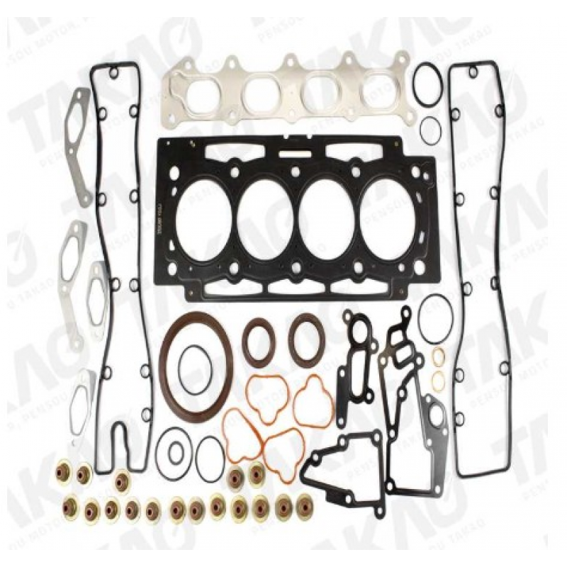 Jogo Juntas Motor 307 2.0 16v 2003/2006 Picasso 2.0 16v 2001/2006 (chapa Aco Metalica) Takao Auto Parts