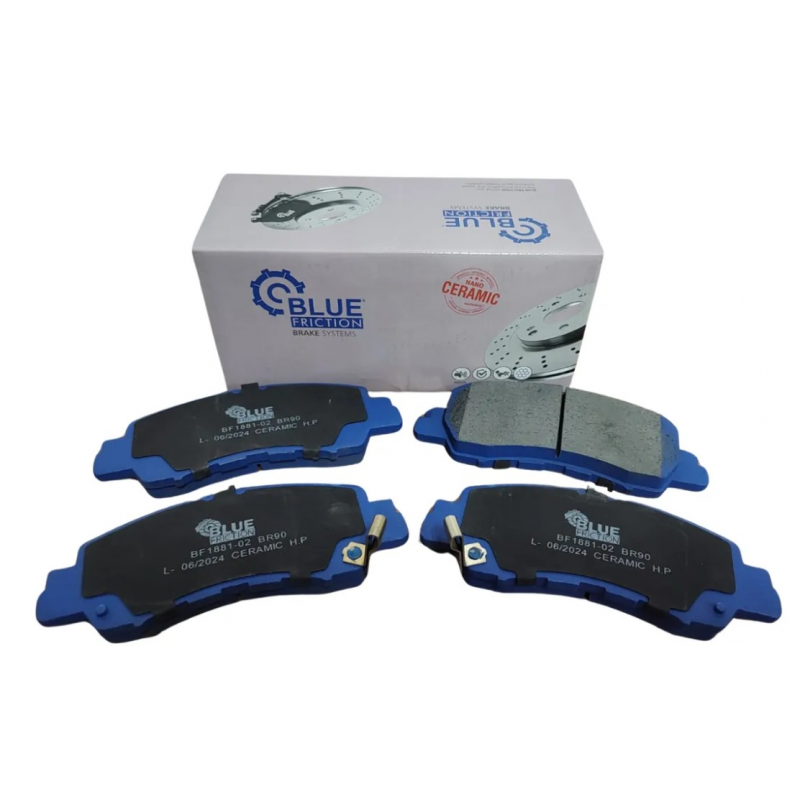 Pastilha Freio Dianteiro Mitsubishi Eclipse Cross 2018/ (nano Ceramica) Blue Friction