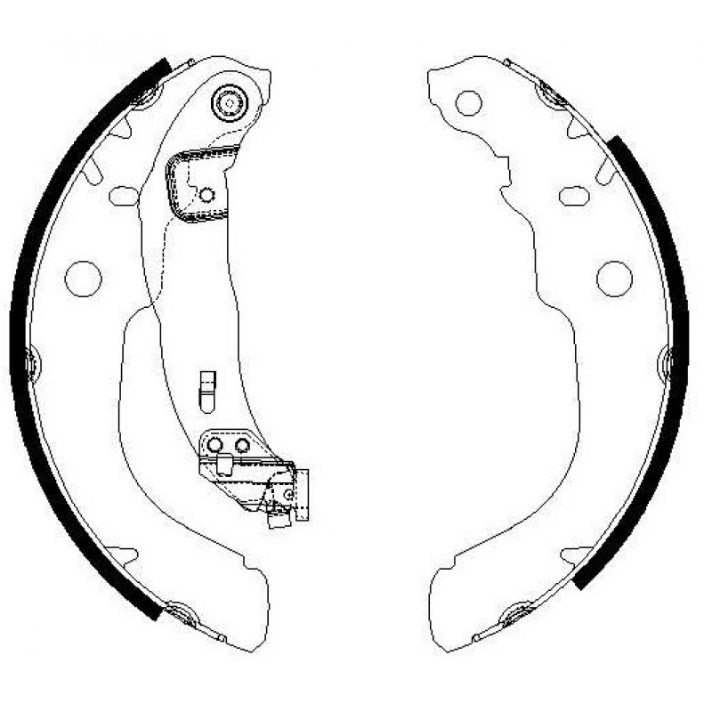 Jogo Patins Freio C4 Cactus 2019/ Syl