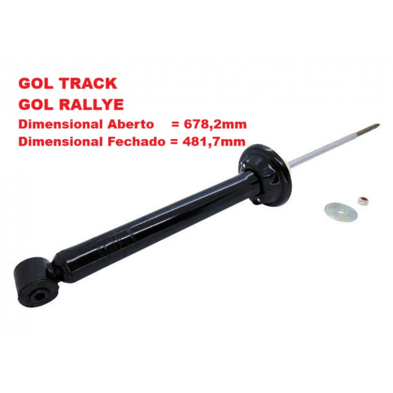 Amortecedor Traseiro Gol Rallye Track G5 G6 G7 G8 Monroe