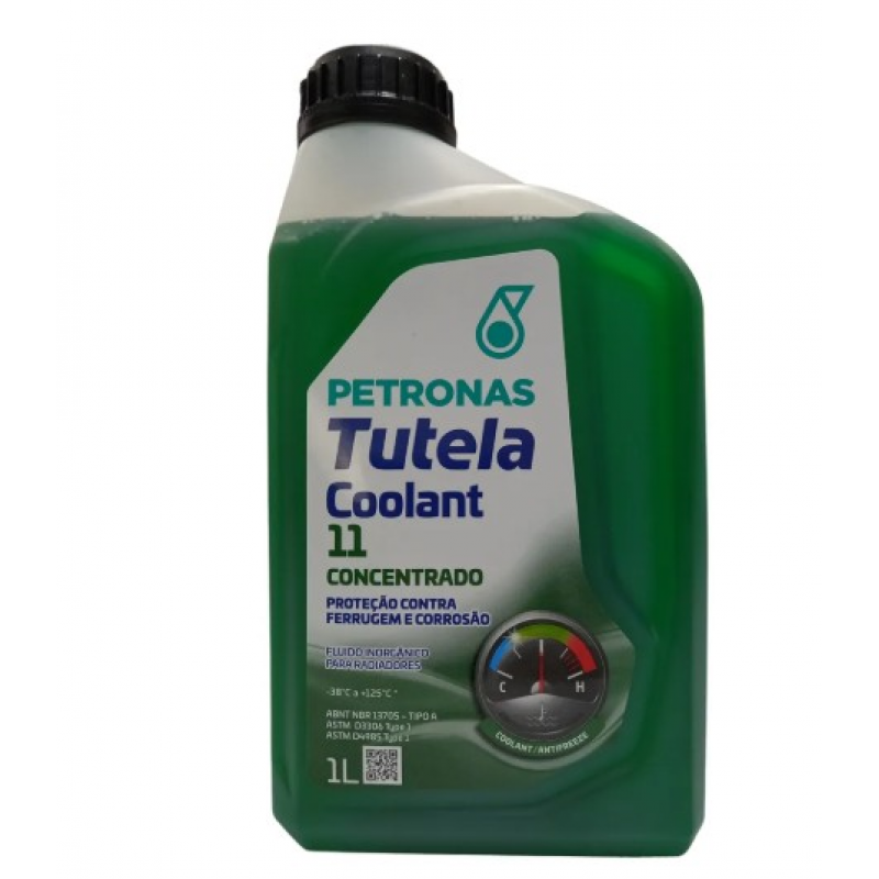 Aditivo Radiador 1lt Verde Petronas - Concentrado Long Life Inorganico Petronas