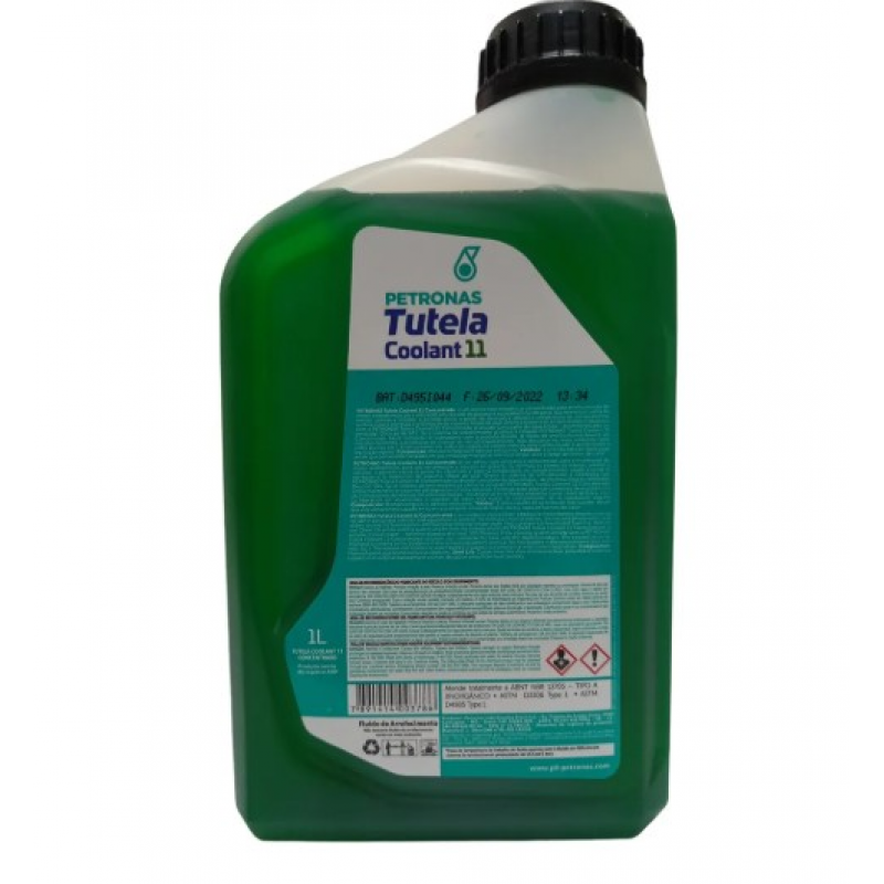 Aditivo Radiador 1lt Verde Petronas - Concentrado Long Life Inorganico Petronas