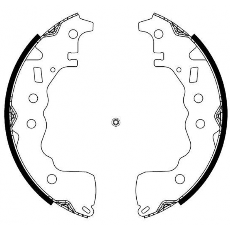Jogo Patins Freio Nissan Kicks 1.6 16v, Versa 2020/ (s/haste) Syl