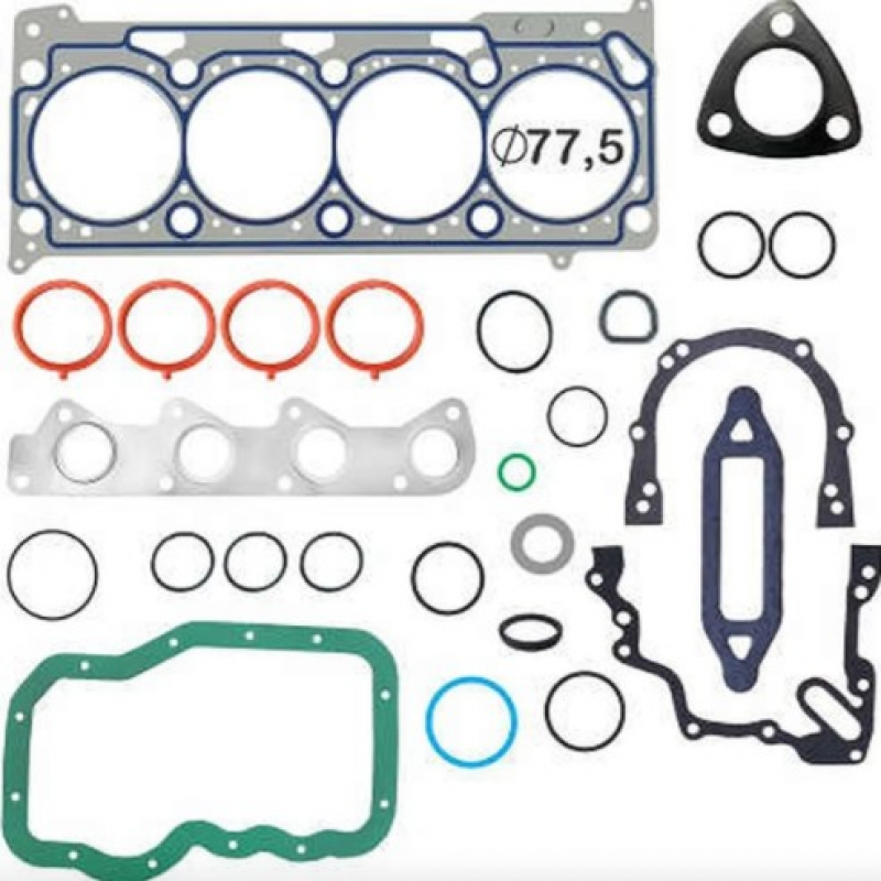 Jogo Juntas Motor Gol 1.6 8v 2008/ Fox 1.6 8v 2003/ Polo 1.6 8v 2002/2014 Bastos Juntas
