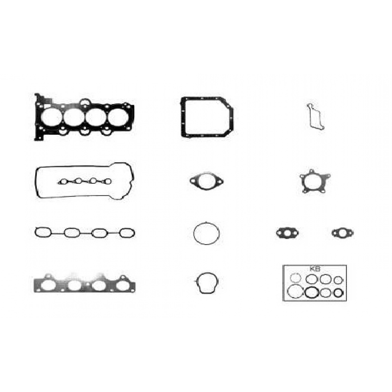 Jogo Juntas Cabecote Hyundai Hb20  Veloster I30 Kia Cerato Soul 1.6 16v Gamma/g4fc 2006/ (fibra) Bastos Juntas