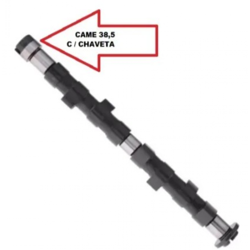 Eixo Comando Valvula Fiat Palio Doblo Strada 1.4 8v 2006/2012 Mahle Metal Leve