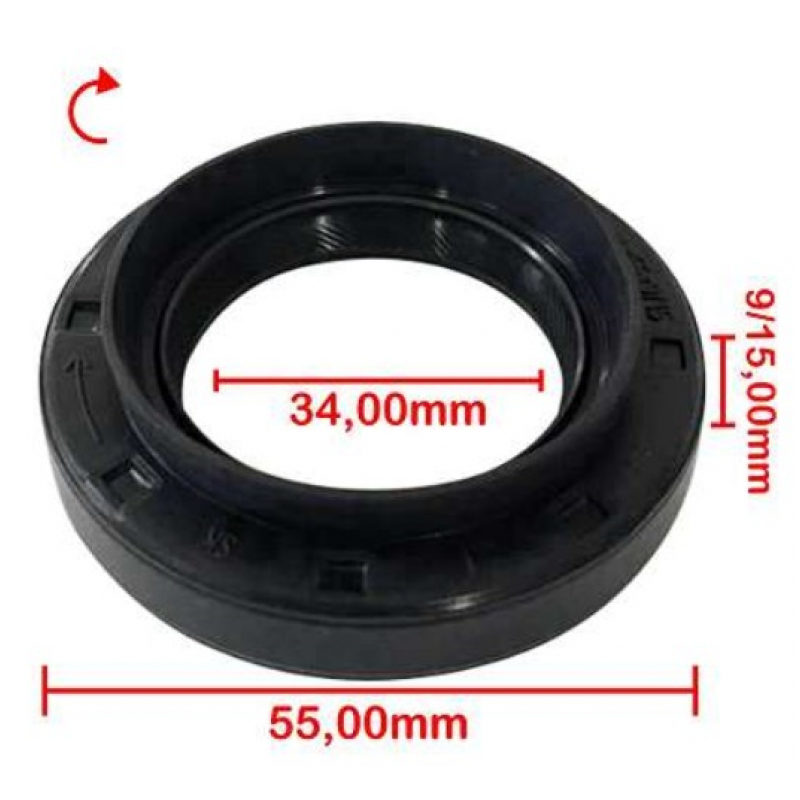 Retentor Semi Eixo Ld Toyota Etios - 34x55 Arca