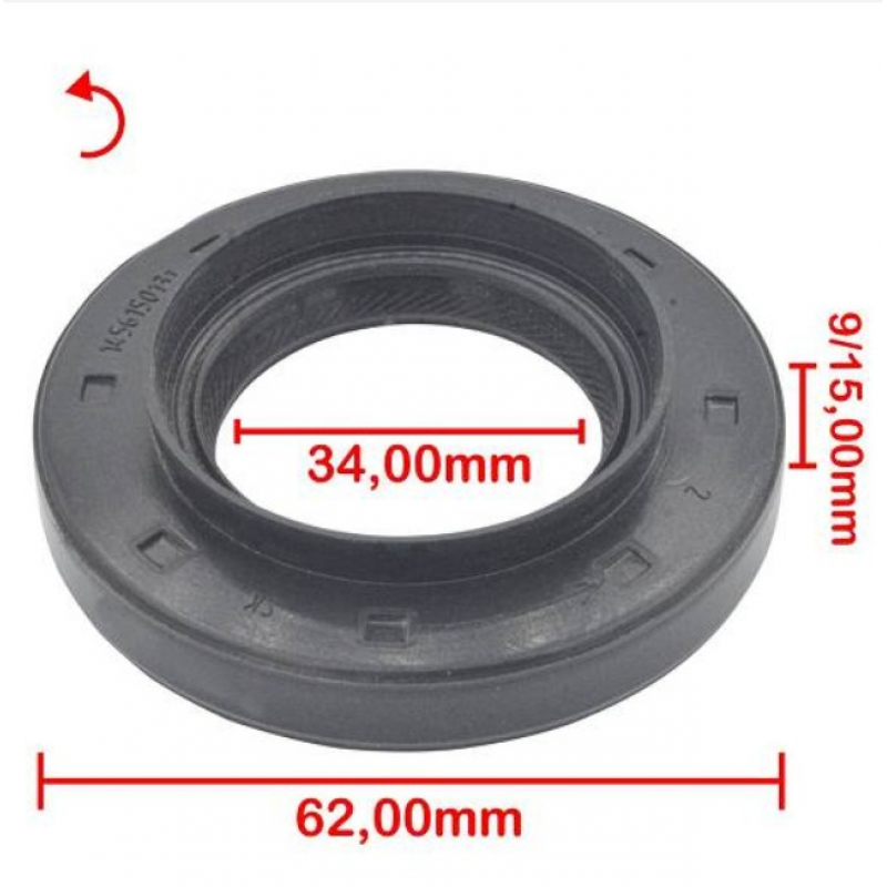 Retentor Semi Eixo Le Toyota Etios - 34x62 Arca