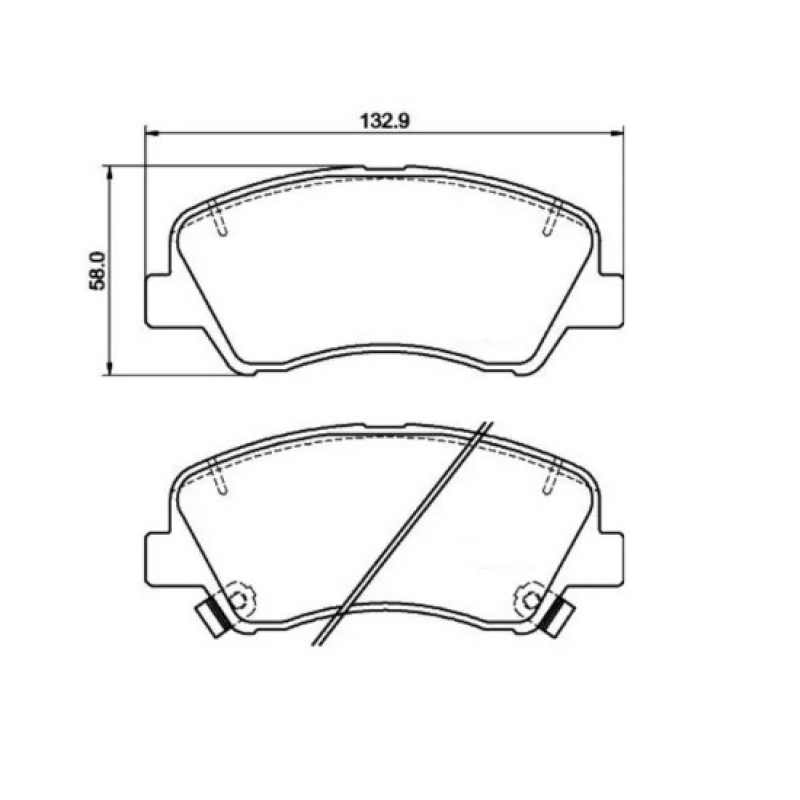 Pastilha Dianteira Hb20 1.6 2019/ Hb20 1.0 Turbo 2019/ Com Anti-ruido Syl