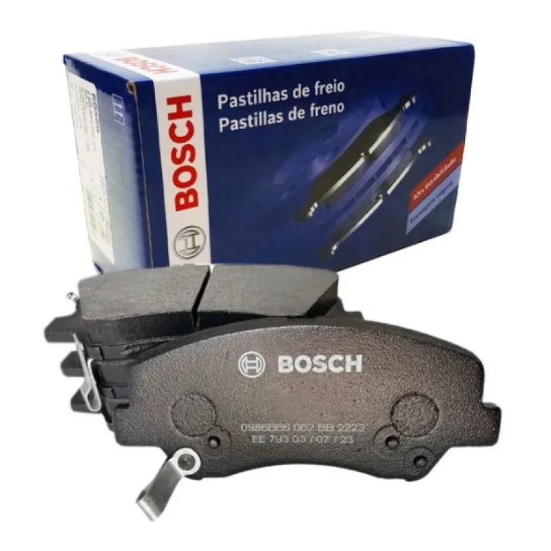 Pastilha Dianteira Hb20 1.6 2019/ Hb20 1.0 Turbo 2019/ Com Anti-ruido Bosch