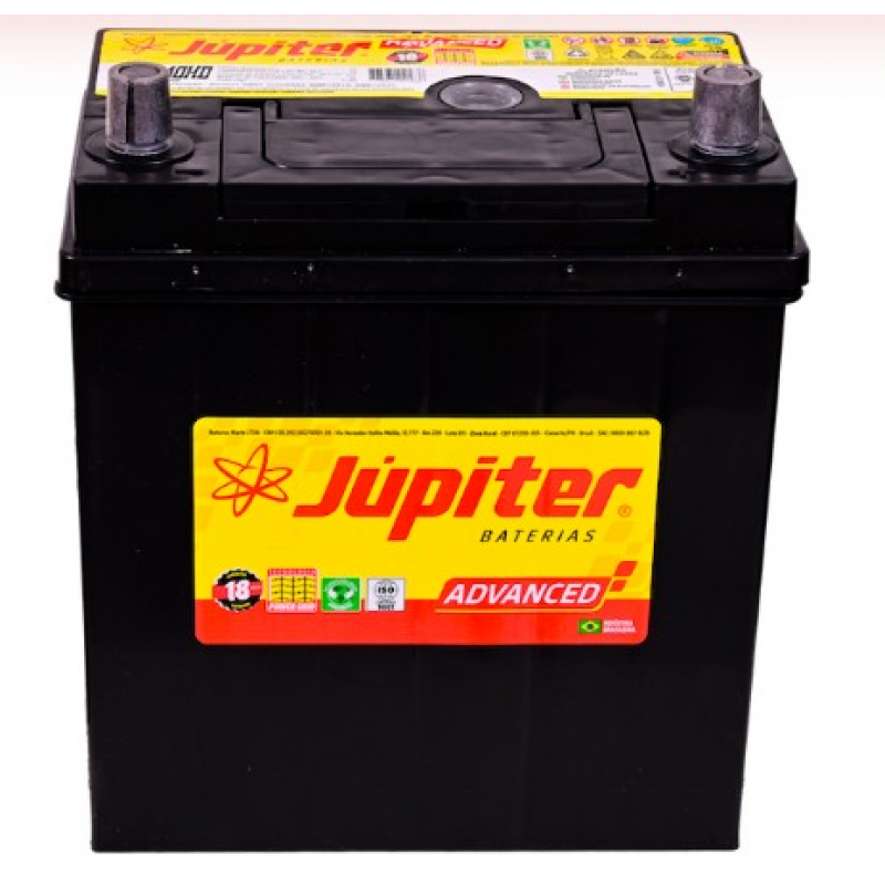 Bateria 40ah (18m)  Jupiter - Honda Fit City Jupiter