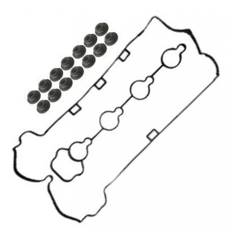 Kit Junta Tampa Valv Borracha Chevrolet Captiva 2.4 16v Ecotec Injecao Direta 2011/ Bastos Juntas