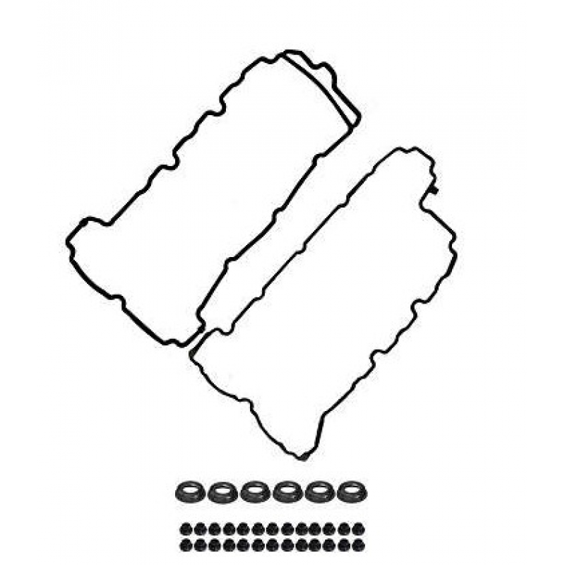 Kit Junta Tampa Valvula Borracha Gm Captiva Mtr 10hm 3.0 24v V6 Bastos Juntas