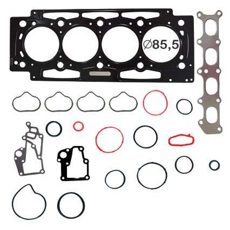 Jg Juntas Motor Metal  S/ Retentor Citroen C4 C5 Picasso Peugeot 307 807 2.0 16v Ew10a Rfj (sem Jta Tv) Bastos Juntas