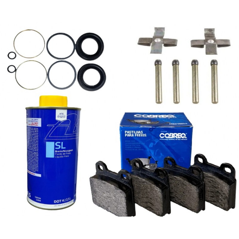 KIT REVISAO PASTILHA FUSCA BRASILIA